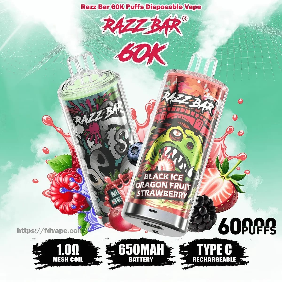 RAZZBAR Razz Bar 60K