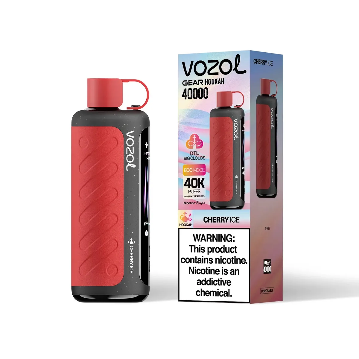 VOZOL Gear Hookah 40K